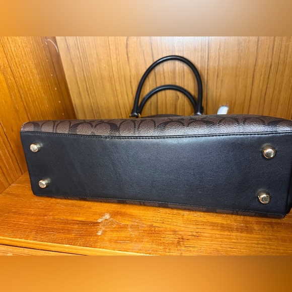 COACH Mia Satchel In Signature Canvas - Picture 10 of 12